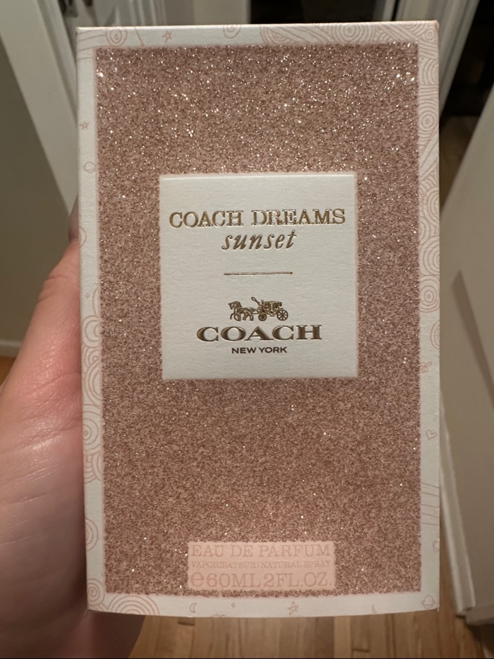 Coach Rose Gold Glitter Dreams Sunset Perfume